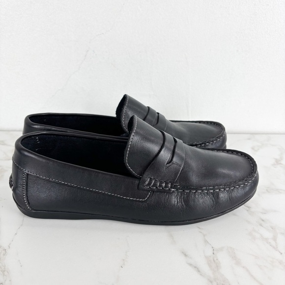 Florsheim Men’s Soft Leather Moccasin Slip On Loafers Sz 7 1/2 EEE main image 6